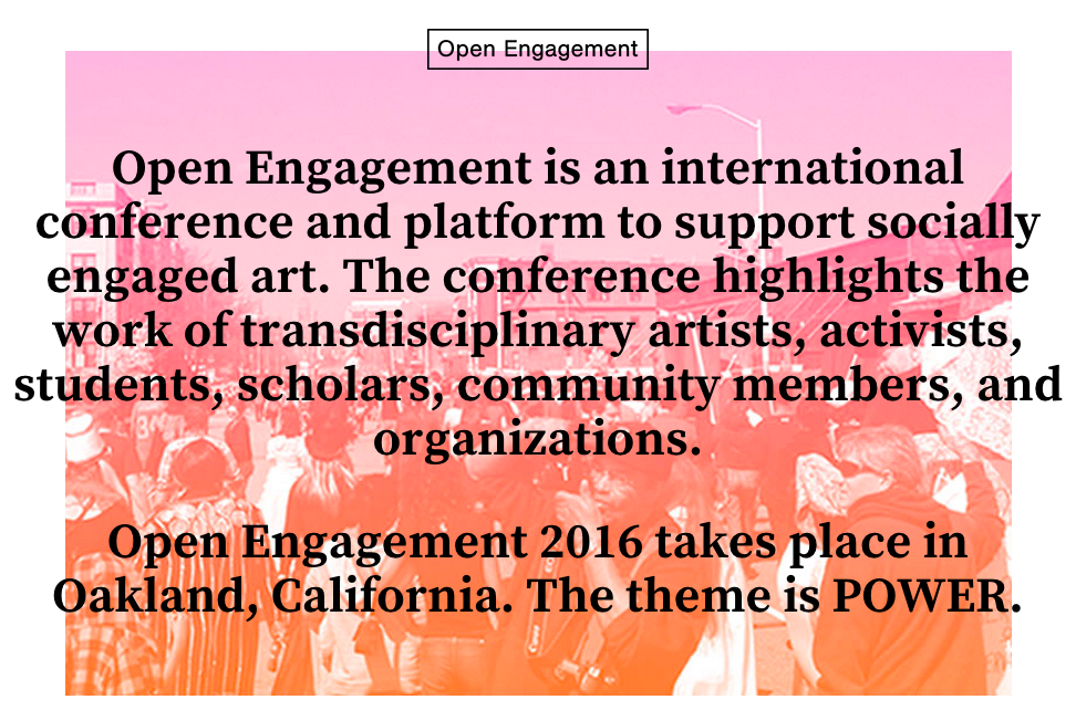 open engagement