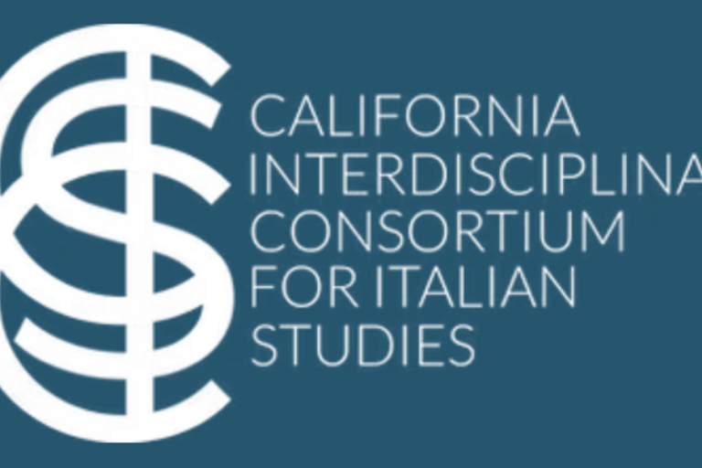 Logo of CICIS - white text on blue background