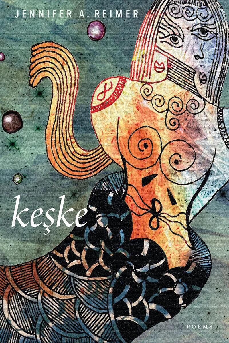 book cover with abstract drawing of a woman