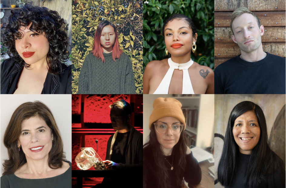 Headshots of the Spring 2021 Poetry and the Senses Fellows